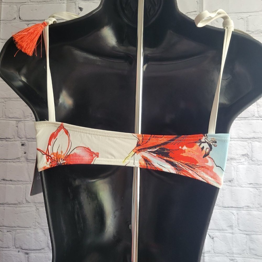 Vince Camuto V-Wire Tie-Strap Bikini Top - Picture 4 of 6